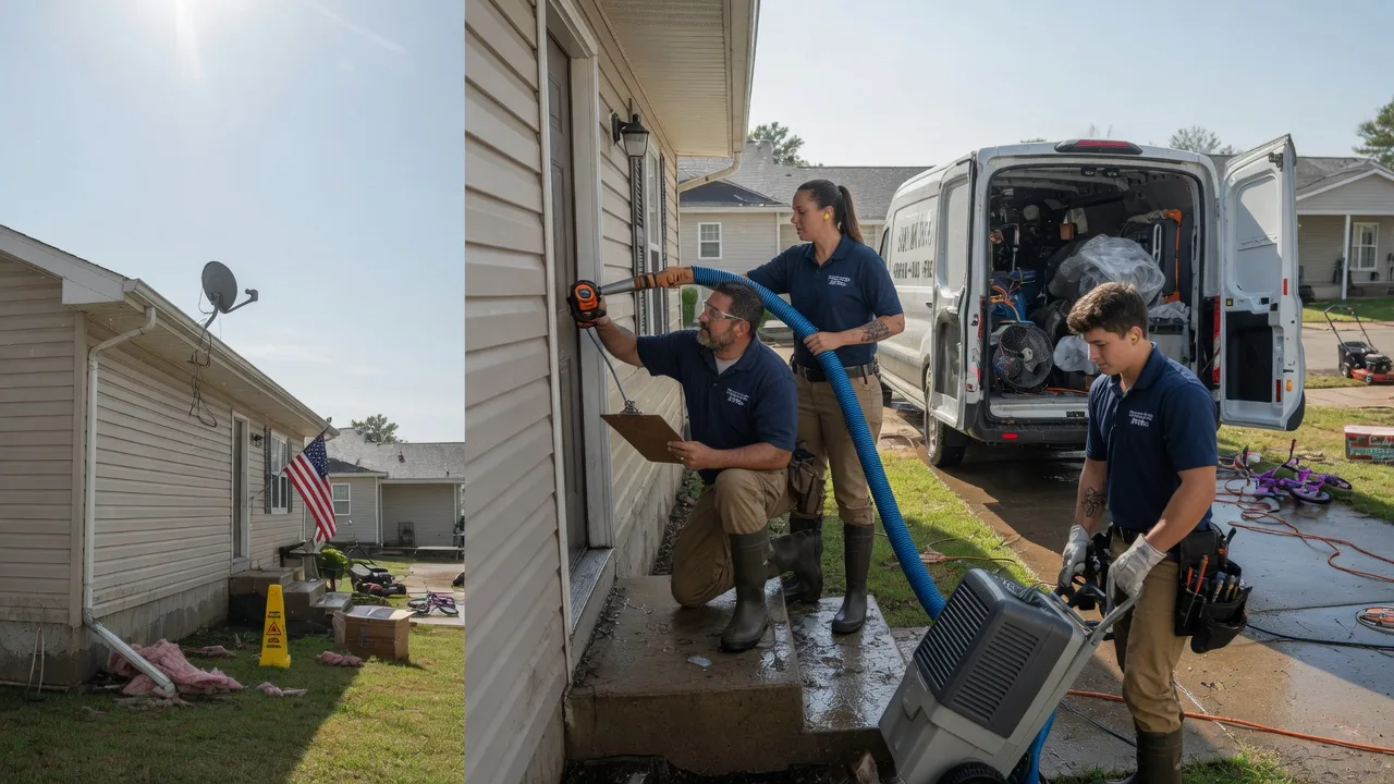 Ceiling Water Damage Restoration in Medon, TN near me